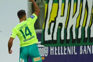 ΑΕΚ-ΑΕΛ: Με το δεξί ο Μπεν Σιμόν/Τριάρα και χαμόγελα! (Φώτος)