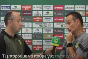 Όλτρα για ΑΠΟΕΛ: "Έχουν παίκτες υψηλού επιπέδου-Γνωρίζω τον Κρέσπο ήμουν κόουτς του" (Βίντεο)