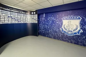 Η ξενάγηση του Απόλλωνα στα ανακαινισμένα αποδυτήρια στο Αλφαμέγα (Βίντεο/Φώτος)