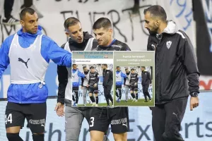 Δίπλα στον άτυχο Γκαρθία (Φώτος)