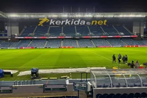 Η τελευταία προπόνηση του Άρη - Το kerkida.net στο Ibrox Stadium (Φώτος)