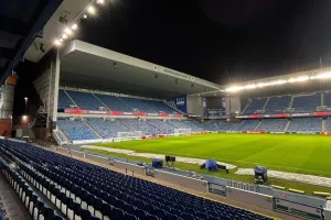 Η τελευταία προπόνηση του Άρη - Το kerkida.net στο Ibrox Stadium (Φώτος)