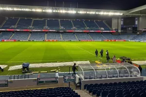 Η τελευταία προπόνηση του Άρη - Το kerkida.net στο Ibrox Stadium (Φώτος)