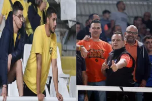 (ΦΩΤΟΣ) από τις εξέδρες του ΓΣΠ 