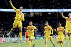 Η "μαγεία" των Πέδρι και Γκάβι πριν από το... buzzer beater του Αραούχο (βίντεο)