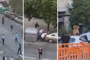 Βίαιη μάχη μεταξύ ultras των Μπέτις, Ατλέτικο, Μπαρτσελόνα και Σεβίλλης! (Βίντεο)