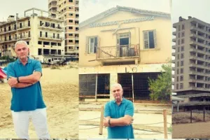 Ο Σωτηρακόπουλος στην Αμμόχωστο: "Τα ερείπια που... μιλάνε"