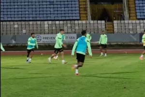 Πλάνα από την απογευματινή προπόνηση (Βίντεο)