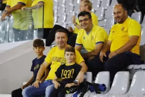 (ΦΩΤΟΡΕΠΟΡΤΑΖ) Ο κόσμος της ΑΕΛ στο "Άλφαμεγα"