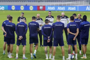 Η τελευταία προπόνηση της Εθνικής (φώτος/βίντεο)