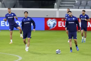 Η τελευταία προπόνηση της Εθνικής (φώτος/βίντεο)