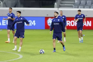 Η τελευταία προπόνηση της Εθνικής (φώτος/βίντεο)
