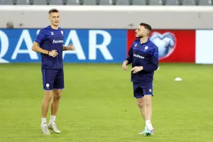 Η τελευταία προπόνηση της Εθνικής (φώτος/βίντεο)