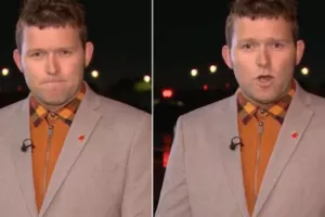 Δημοσιογράφος του BBC έπεφτε θύμα κλοπής και συνέχιζε τη ζωντανή μετάδοση