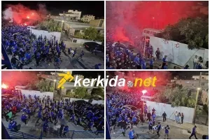 (ΦΩΤΟΣ Kerkida)/Πανικός από τους ΜΑΧΗΤΕΣ  