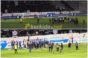 Μετά το μεγάλο διπλό: Παίκτες και κόσμος έγιναν ένα! (Βίντεο Kerkida)