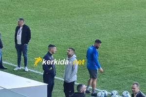 Κωνσταντίνος και Μάριος... πριν τη σέντρα