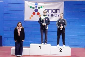 Δεύτερη η Κύπρος  με 2 χρυσά μετάλλια, 1 αργυρό και 4 χάλκινα