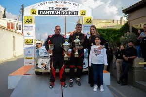 Οι Κ. Ζήνωνος / Φ. Χριστοφή νικητές στο «Laos Trial Rally Sprint»