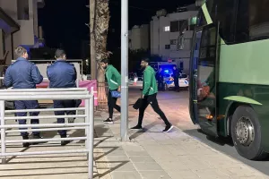 (ΦΩΤΟΣ Kerkida)/Η άφιξη της Ομόνοιας στο "Αμμόχωστος-Επιστροφή"