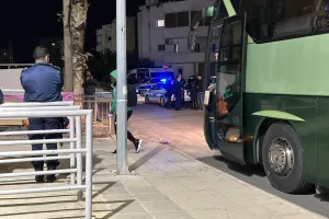 (ΦΩΤΟΣ Kerkida)/Η άφιξη της Ομόνοιας στο "Αμμόχωστος-Επιστροφή"