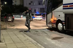 (Φώτος Kerkida) Άφιξη αποστολής Απόλλωνα