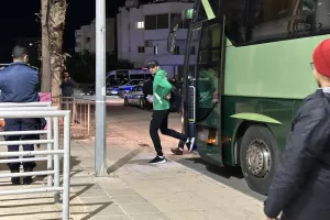(ΦΩΤΟΣ Kerkida)/Η άφιξη της Ομόνοιας στο "Αμμόχωστος-Επιστροφή"