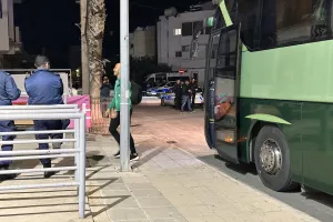 (ΦΩΤΟΣ Kerkida)/Η άφιξη της Ομόνοιας στο "Αμμόχωστος-Επιστροφή"