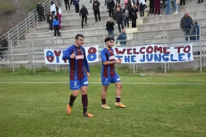 Φωτορεπορτάζ της νίκης μπροστά στον κόσμο της!