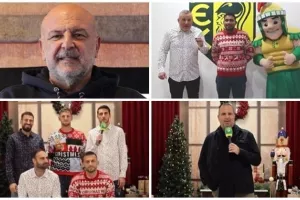 (ΒΙΝΤΕΟ) Η οικογένεια της ΑΕΚ εύχεται Καλά Χριστούγεννα!
