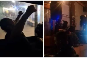 (ΒΙΝΤΕΟ) "Ντίρλι-ντίρλι" και "Χώμα που περπάτησα" σε ταβέρνα!