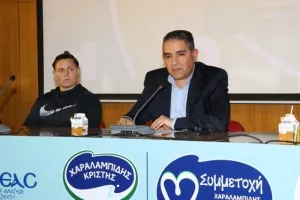 Ανανέωσαν τη συνεργασία τους Χαραλαμπίδης Κρίστης και ΚΟΕΑΣ (φώτος)