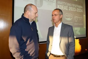 Ανανέωσαν τη συνεργασία τους Χαραλαμπίδης Κρίστης και ΚΟΕΑΣ (φώτος)