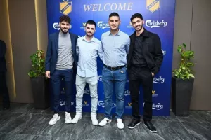(ΦΩΤΟΣ) Το Χριστουγεννιάτικο πάρτυ του ΑΠΟΕΛ με πόλο έλξης τον Σα Πίντο!