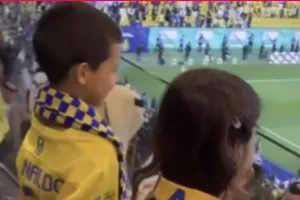 Ρονάλντο: Στο πλευρό του τα παιδιά του, καταχειροκρότησαν τον Πορτογάλο σταρ