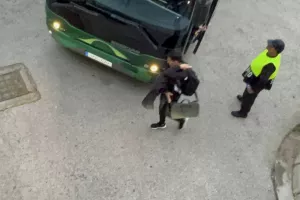 (ΦΩΤΟΣ Kerkida) Η άφιξη της Ομόνοιας