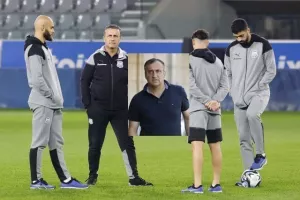 Σακκάς για Απόλλωνα: "Καλύτερος αλλά προβληματίζει με τις παρουσίες του/Δύσκολο ματς με την Καρμιώτισσα"