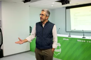 Συνάντηση του Άρη με τους φοιτητές φυσιοθεραπευτές του πανεπιστημίου Frederick
