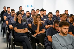 Συνάντηση του Άρη με τους φοιτητές φυσιοθεραπευτές του πανεπιστημίου Frederick