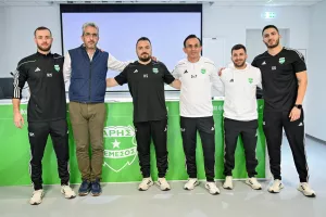 Συνάντηση του Άρη με τους φοιτητές φυσιοθεραπευτές του πανεπιστημίου Frederick