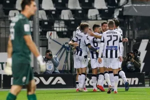 ΠΑΟΚ με φόρα από Φρανκφούρτη έστησε πάρτι στην Τούμπα με καλεσμένη τη Λαμία!