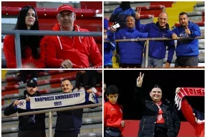 Φωτορεπορτάζ/ Ο κόσμος στο Βαρωσιώτικο ντέρμπι