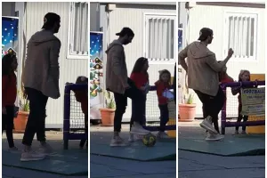Κρέσπο/ Οικογενειακές στιγμές με... σουτάκια! (Βίντεο)