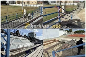 Διορθωτικά έργα και... αγώνας (Φώτος)