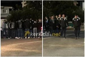 Οπαδοί Απόλλωνα/ Περίμεναν τον Μιλόγεβιτς - Εξέφρασαν τα παράπονά τους (Φώτος kerkida)