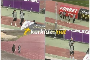 Η άφιξη της ΑΕΚ (Φώτος) 