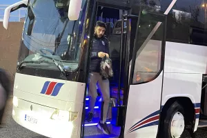 (Φώτος Kerkida) Στο γήπεδο η αποστολή του Απόλλωνα 