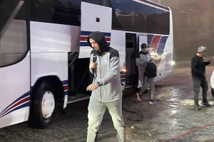 (Φώτος Kerkida) Στο γήπεδο η αποστολή του Απόλλωνα 