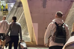 Άφιξη Πάφου στο "Στέλιος Κυριακίδης" (Φώτος Kerkida)