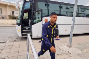 (ΦΩΤΟΣ Kerkida) Άφιξη... ΑΕΛ